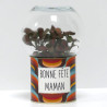 Terrarium déco Bonne fête maman